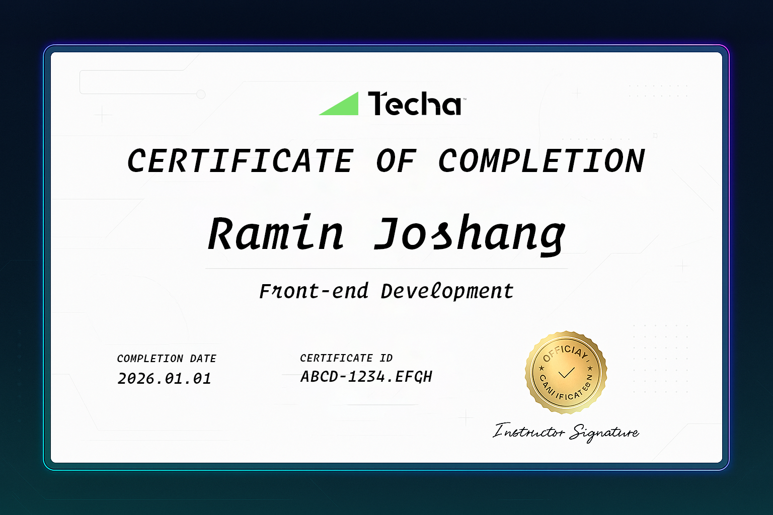 Techa Bakhar پلتفرم آموزشی تکا | Techa